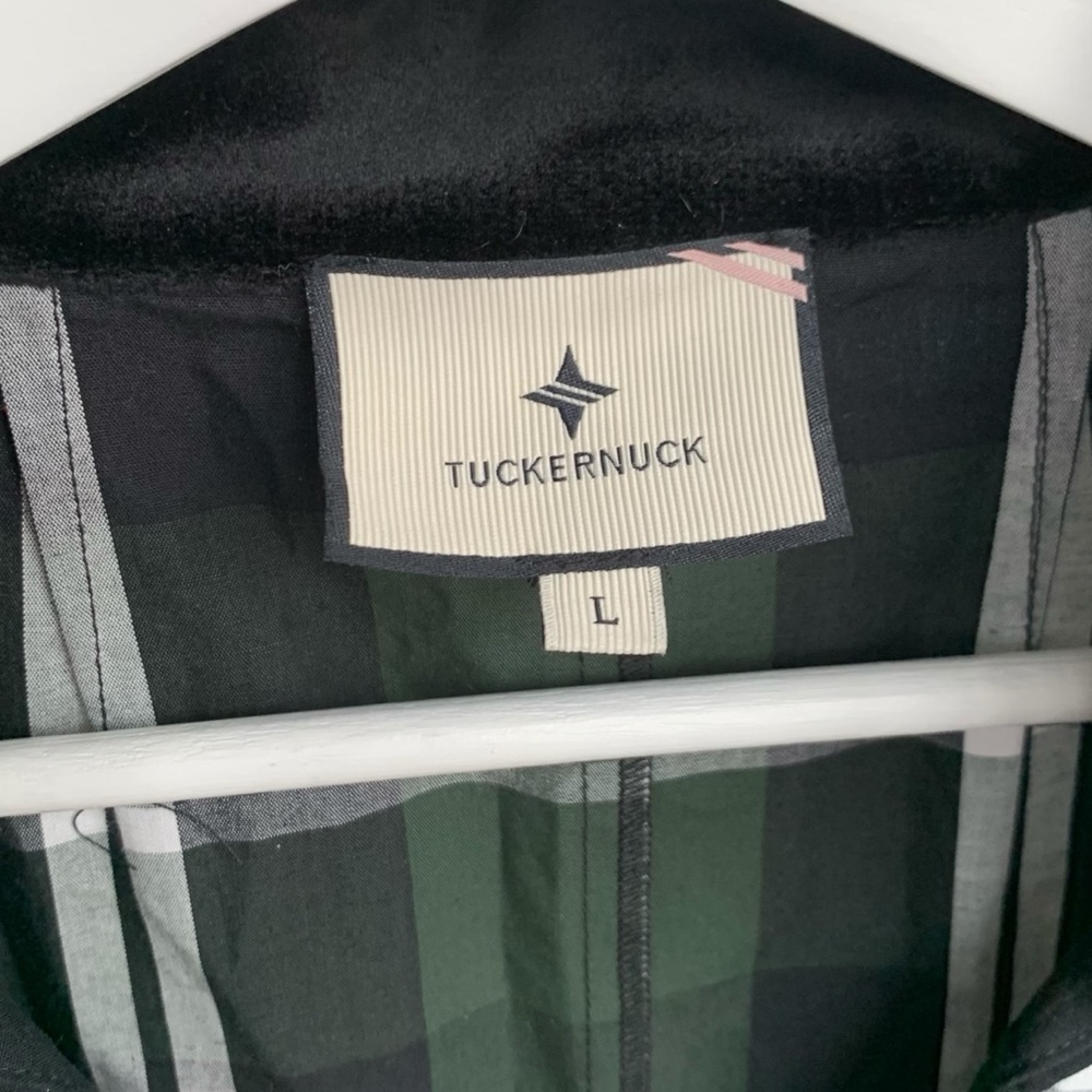 Elegant Green Plaid Dress - Picture 15 of 16